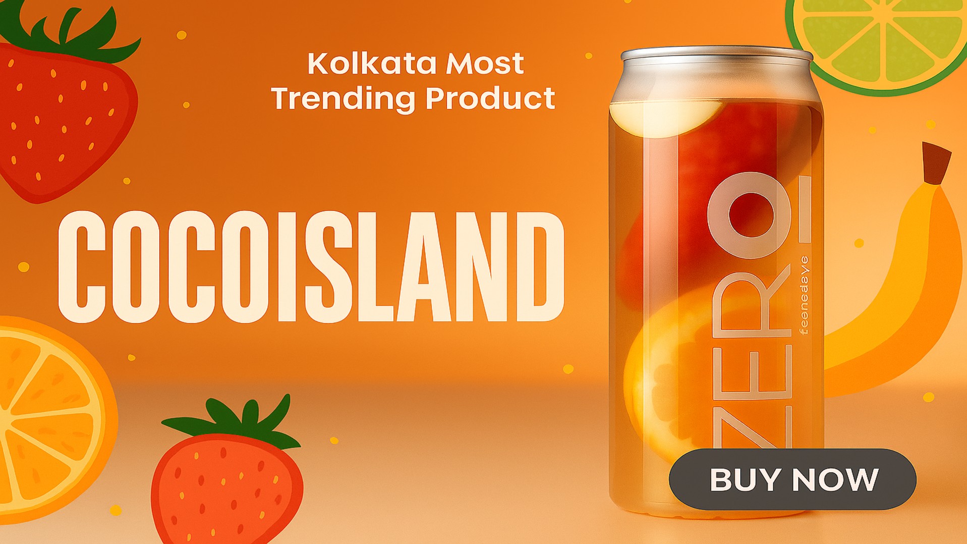 CocoIsland Refreshment Advertisement